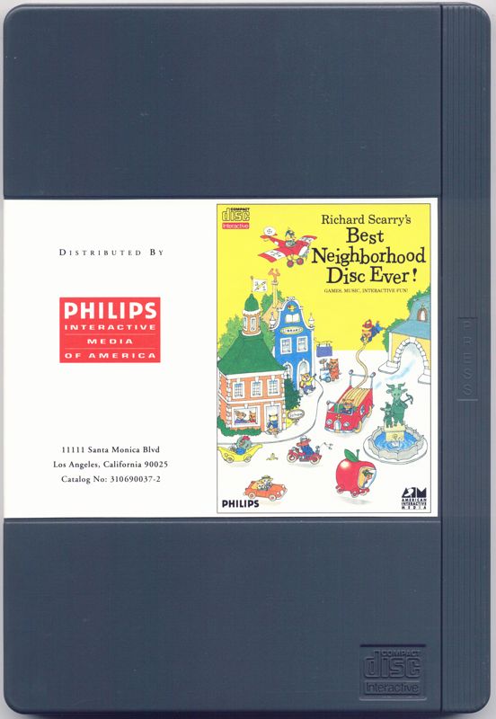 Richard Scarry's Best Neighborhood Disc Ever box art for CD-i